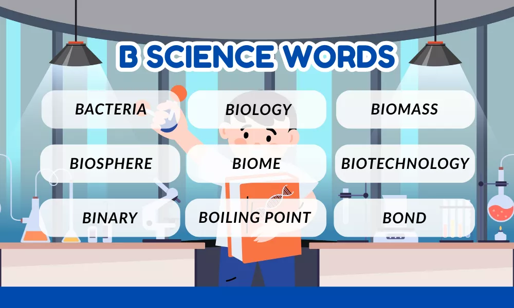 Science Words That Start With B