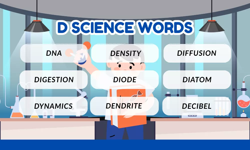 Science Words That Start With D