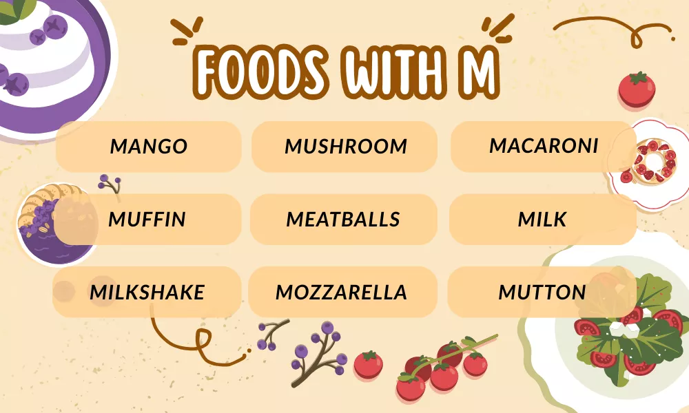 Foods That Start With M Foods That Start With M