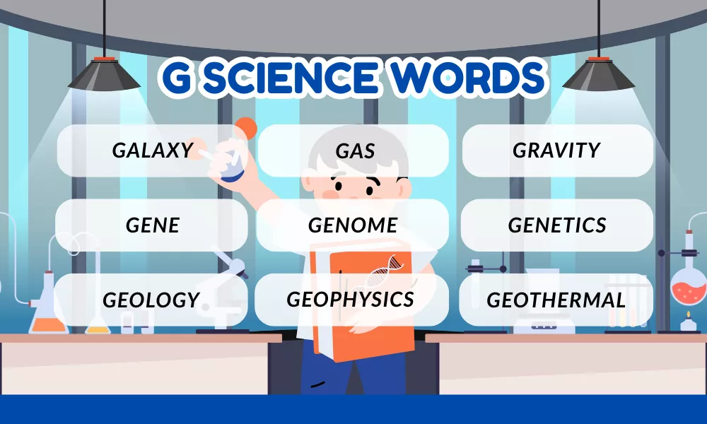 Science Words That Start With G