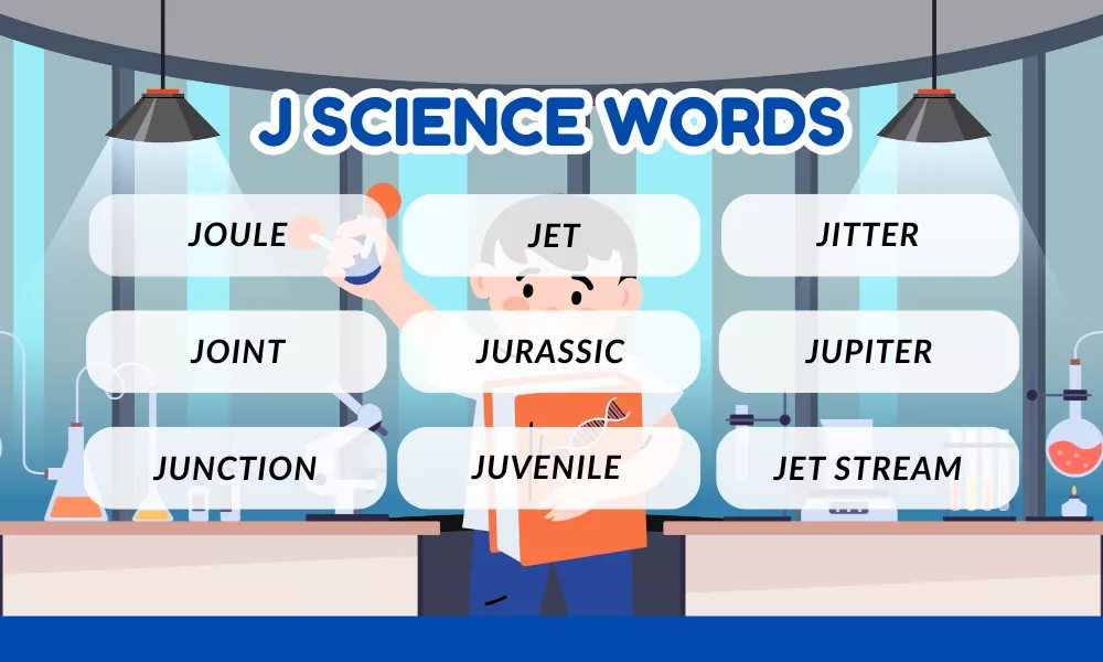 Science Words That Start With J