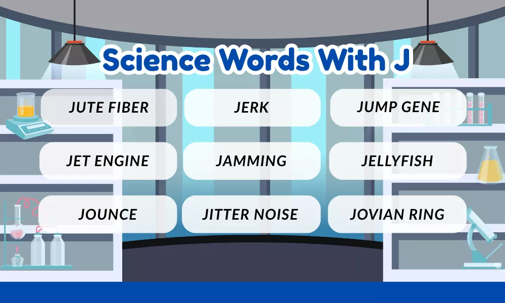 Science Words With J