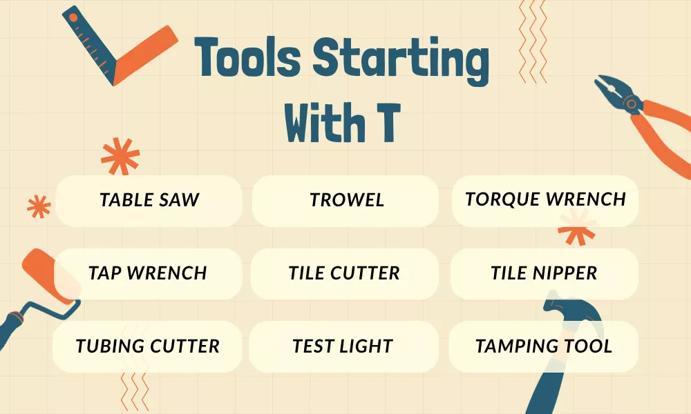 Tools That Start With T