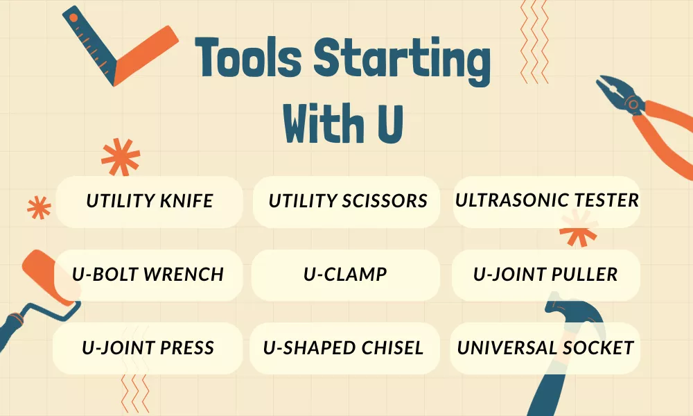 Tools That Start With U