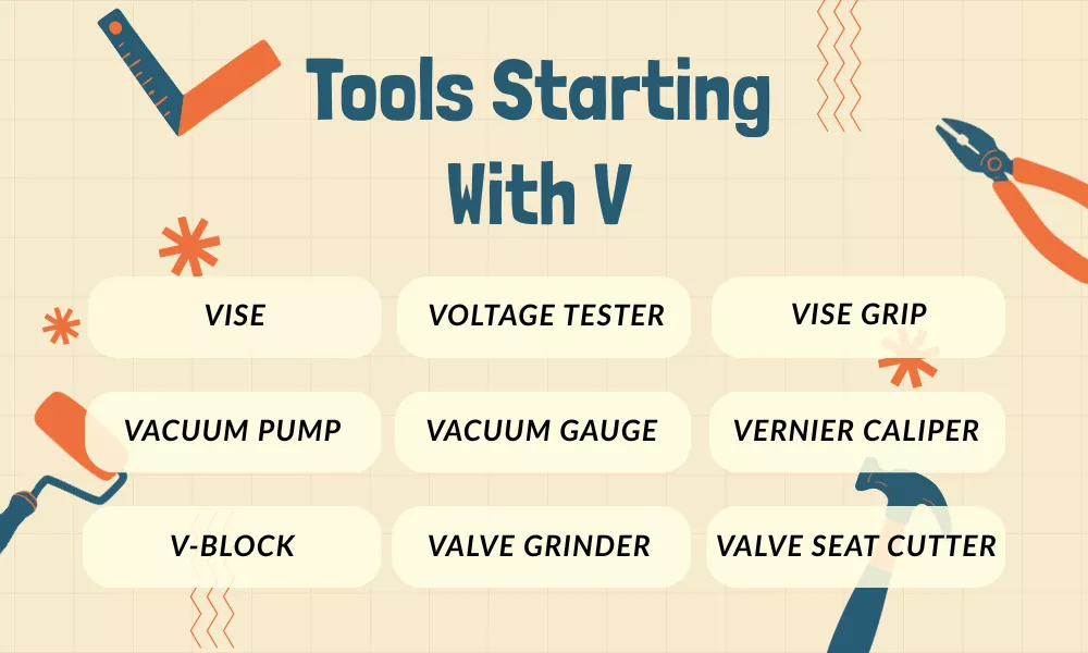 Tools That Start With V