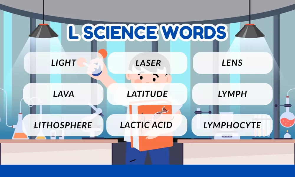 Science Words That Start With L
