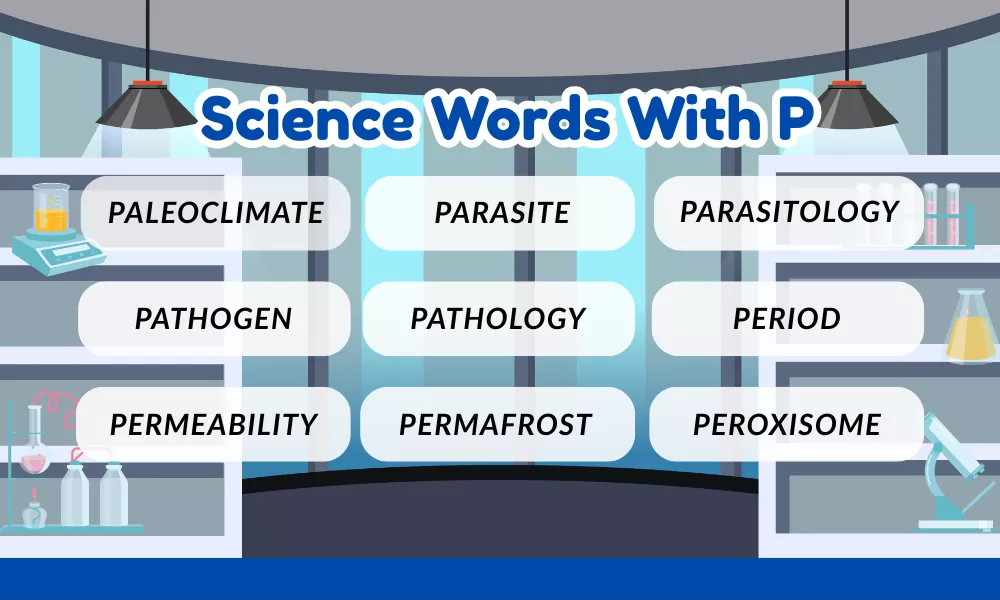Science Words With P