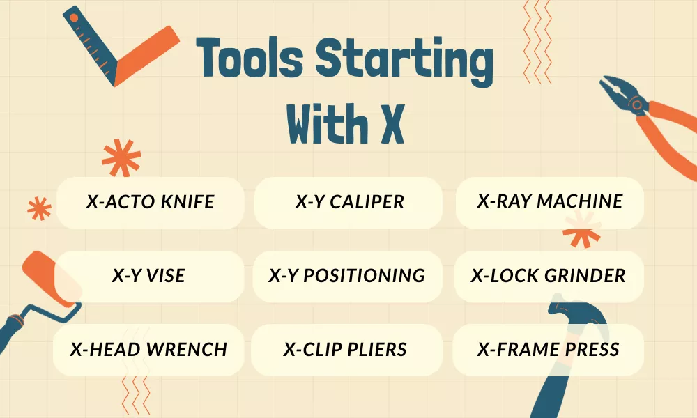 Tools That Start With X